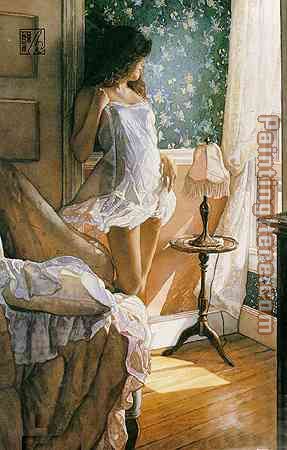 Wind Through the Window painting - Steve Hanks Wind Through the Window art painting